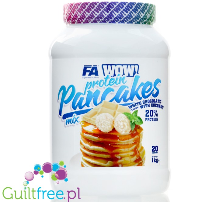 FA WOW! Protein Pancakes White Chocolate with Coconut 1kg