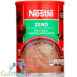 Nestlé Zero Rich Milk Chocolate - napój czekoladowy, kakao instant do picia bez dodatku cukru