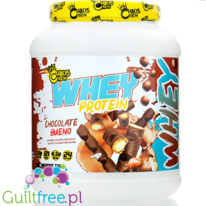 Chaos CRew Whey Protein Chocolate Bueno 720g