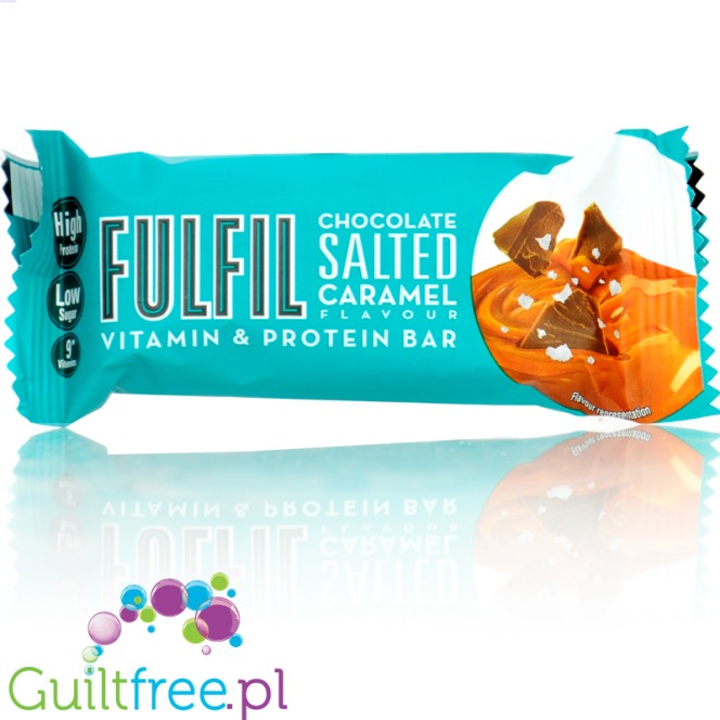 Fulfil Vitamin & Protein Bar Chocolate Salted Caramel 40g