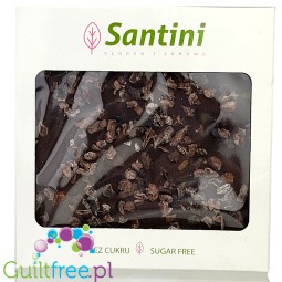 Santini czekolada ciemna z ziarnem kakaowca z ksylitolem, 72% kakao