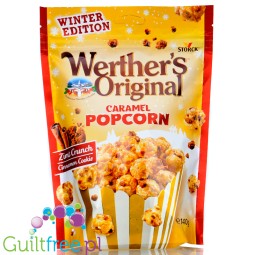 Werther's Original Caramel Popcorn Cinnamon Cookie (CHEAT MEAL) - karmelizowany popcorn z cynamonowymi ciasteczkami