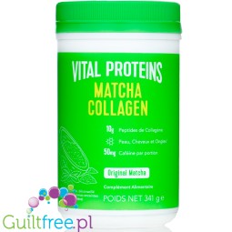 Vital Proteins Matcha Collagen - keto zabielacz kolagenowy z matcha i woda kokosową, bez cukru i słodzików