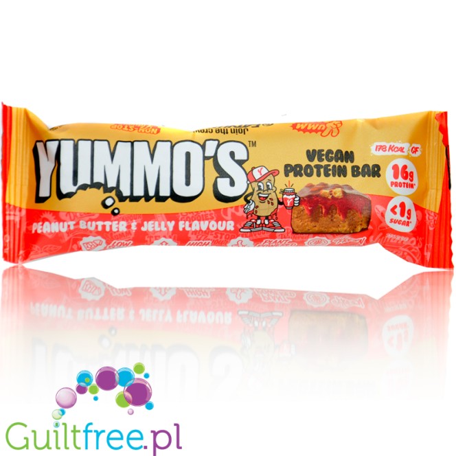 Yummo's Vegan Protein Bar Peanut Butter & Jelly