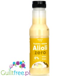 Profit Yummy Zero Sauce Alioli - sos czosnkowo-majonezowy bez cukru i bez tłuszczu 18kcal