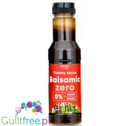 Profit Yummy Zero Sauce Balsamic - dressing sałatkowy z octem balsamicznym bez cukru i bez tłuszczu 9kcal