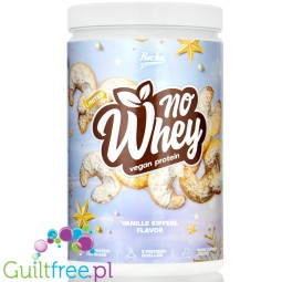 Rocka Nutrition NO WHEY Vanille Kipferl - wegańska odżywka białkowa 5 źródeł białka, bez glutenu