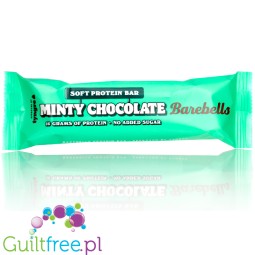 Barebells Soft Minty Chocolate - soft protein bar, Mint Cream & Milk Chocolate