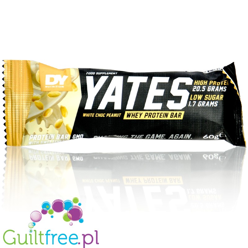 Dy Nutrition Yates Protein Bar White Choc Peanut 60g