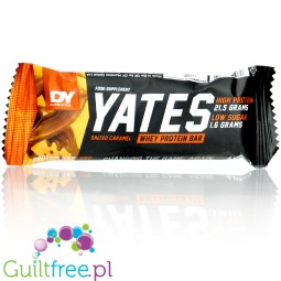 DY Nutrition Yates Protein Bar Salted Caramel - baton proteinowy 21g białka & 186kcal, Solony Karmel & Czekolada