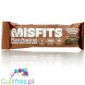 MisFits Plant Chocolate Brownie - triple layered vegan protein bar