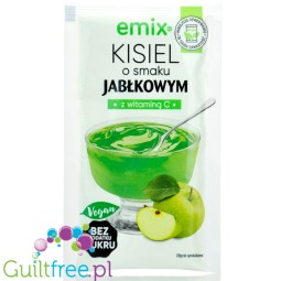 Emix Green Apple, sugar free jelly dessert (kisel) without sweeteners