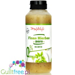 FitStyle Finas Herbas Zero - ziołowy sos sałatkowy bez cukru i bez tłuszczu