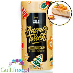GBS Angel's Touch instant flavored coffee with caffeine boost, Cheesecake with Peach