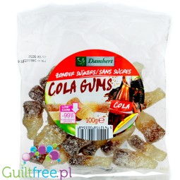 Damhert Cola Gums - sugar fee vegan soft jellies