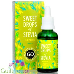 Good Good Sweet Drops of Stevia Lemon, liquid food flavoring  with stevia