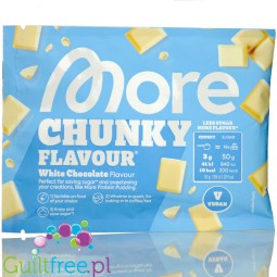 More Nutrition Chunky Flavor Pure White Chocolate 30g sachet