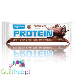 MaxSport Protein Bar Chocolate  - baton proteinowy 15g białka & 255kcal, Czekolada & polewa Kakao