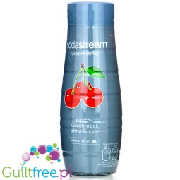 SodaStream No Sugar Cherry 440ml - sugar free concentrate for 9L ready drink