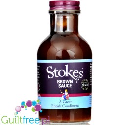 Stokes Brown Sauce (CHEAT MEAL) - wyrafinowany brązowy sos z daktylami, słodem i cukrem trzcinowym
