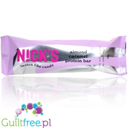 N!ck's Nicks Almond Caramel Bar 201 kcal- no added sugar, gluten & palm oil free keto protein bar