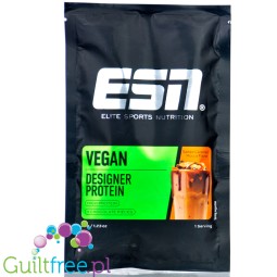 ESN Vegan Designer Protein Salted Caramel Mocha - wegańska odżywka o smaku Kawy, Czekolady & Solonego Karmelu, saszetka 35g