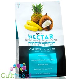 Syntrax Nectar Caribbean Cooler 907g Fruit Juice Flavored Whey Protein Isolate - whey protein isolate