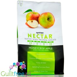 Syntrax Nectar Honeycrisp Apple WPI - odżywka białkowa bez cukru i bez tłuszczu, 23g białka & 90kcal