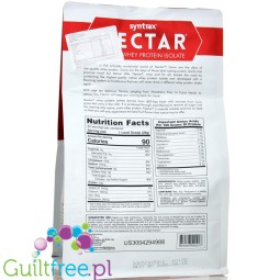 Syntrax Nectar Twisted Cherry WPI - odżywka białkowa bez cukru i bez tłuszczu, 23g białka & 90kcal