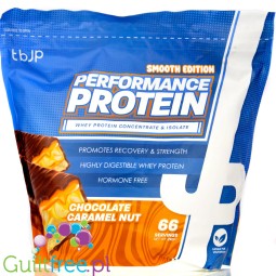 TBJP Performance Protein Whey & Isolate Chocolate Caramel Nut 2kg
