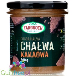 Targroch Chałwa Kakaowa bez dodatku cukru słodzona ksylitolem, 57% sezamu