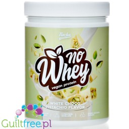 Rocka Nutrition NO WHEY White Choco Pistachio 300g, vegan protein powder