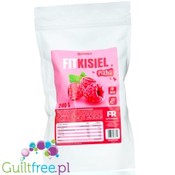 FitRec Kisel Jelly Raspberry, sugar free kissel dessert jelly mix