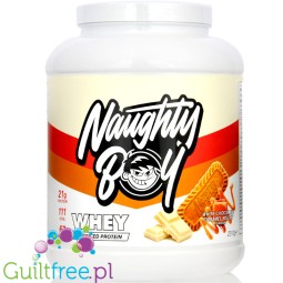 Naughty Boy Whey Acvanced Protein White Chocolate Caramel Biscuit 2010g