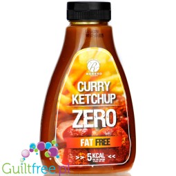 Rabeko Curry Ketchup Zero - sos pomidorowy z curry 31kcal