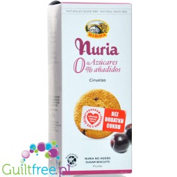 Birba Nuria Biscuits Plum - cookies with plums without added sugar