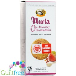 Birba Nuria Biscuit Apple, Raisins and Quinoa - cookies without added sugar