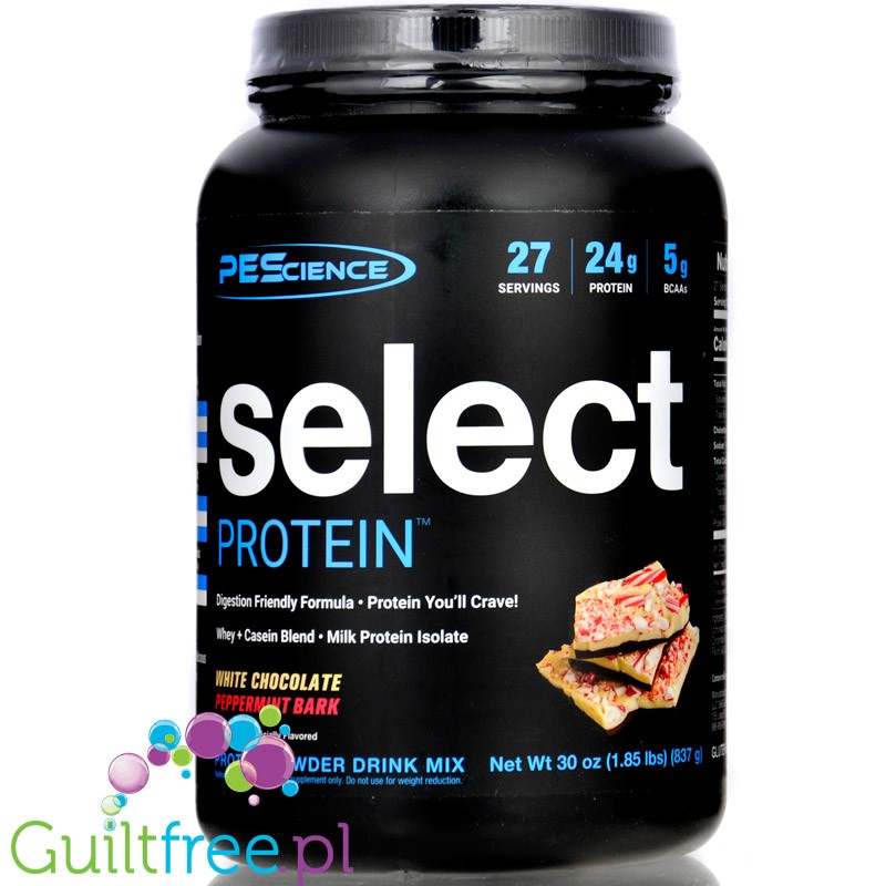 PEScience Select Protein White Chocolate Peppermint Bark
