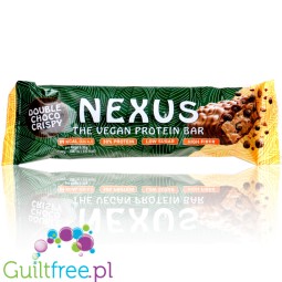 ProFuel Nexus Protein Bar Double Chocolate Crispy 99kcal - wegański chrupiący baton proteinowy bez cukru
