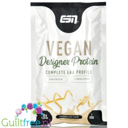 ESN Vegan Designer Protein, Cinnamon Star 35g - wegańska odżywka białkowa bez soi, smak Cynamonowe Ciasteczka