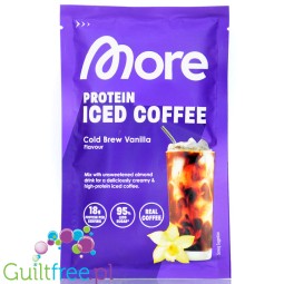 More Nutrition Protein Iced Coffee Cold Brew Vanilla 25g