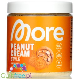More Nutrition Peanut Creme Speculoos 250g - defatted low calorie peanut butter instant