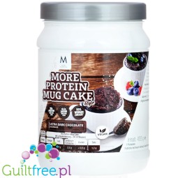 More Nutrition Protein Mug Cake Ultra Dark Chocolate 455g - proteinowa babeczka z kubeczka (ciemna czekolada) 20g białka