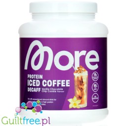 More Nutrition Protein Iced Coffee Decaff Vanilla Chocolate Chip Cookie 500g