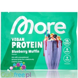 More Nutrition Total Vegan Protein Blueberry Muffin