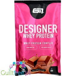 ESN Designer Whey Milk Chocolate  - WPI, WPH i WPC, odżywka białkowa, saszetka 30g,  Mleczna Czekoladowa