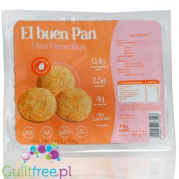 Ketonico El buen Pan Mini Panecillos - ready to eat gluten free low carb buns 4 x 25g