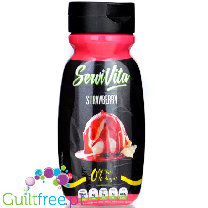 ServiVita Syrup - 320ml - Strawberry