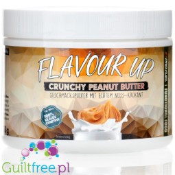 Pro Fuel Flavour Up Crunchy Peanut Butter 250g - wegański słodzący aromat masła orzechowego w proszku