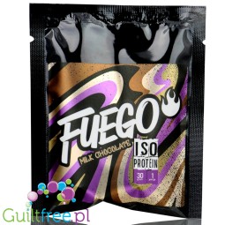 Fuego Iso Protein Milk Chocolate 30g - izolat białek serwatkowych o smaku mlecznej czekolady
